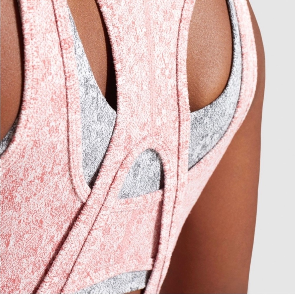 Gymshark Fleur Texture Vest Tank Top - Picture 3 of 6